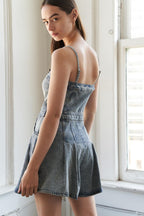 MY BEST CHAPTER DENIM ROMPER Flying Tomato