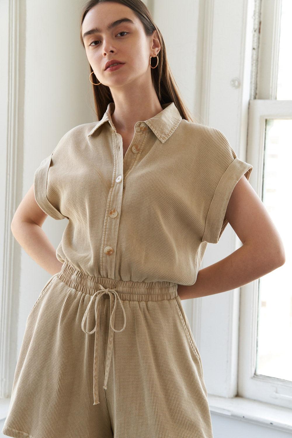WILDFLOWER WHIMSY KNIT ROMPER Flying Tomato