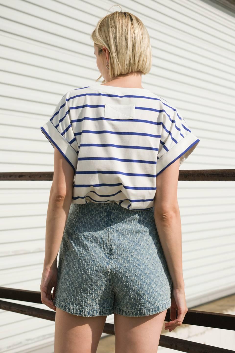 NO ONE PRETTIER DENIM SKORT Flying Tomato
