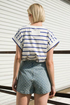 NO ONE PRETTIER DENIM SKORT Flying Tomato