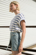 NO ONE PRETTIER DENIM SKORT Flying Tomato