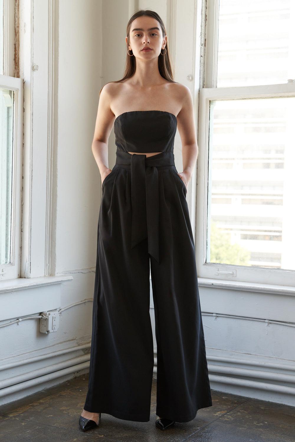 SPRINGTIME SERENADE WOVEN JUMPSUIT Flying Tomato