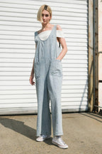 JOURNEY OF LOVE DENIM JUMPSUIT Flying Tomato