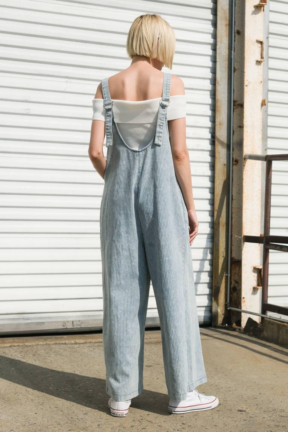 JOURNEY OF LOVE DENIM JUMPSUIT Flying Tomato