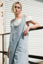 JOURNEY OF LOVE DENIM JUMPSUIT Flying Tomato
