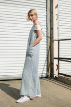 JOURNEY OF LOVE DENIM JUMPSUIT Flying Tomato