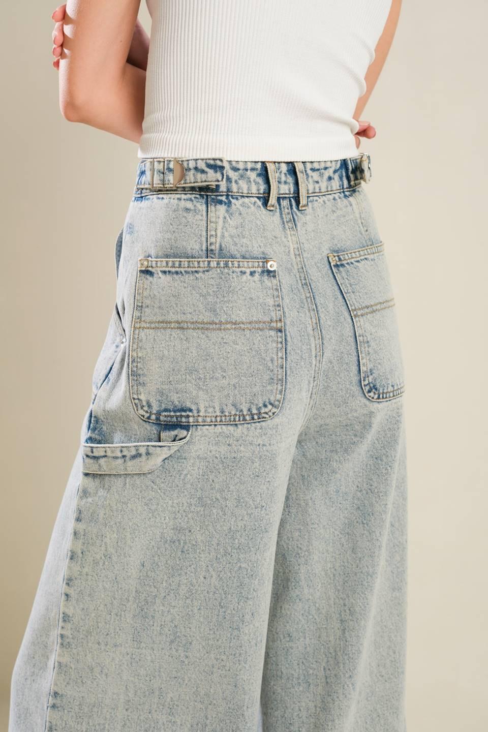 IF I KNOW ME DENIM PANTS Flying Tomato