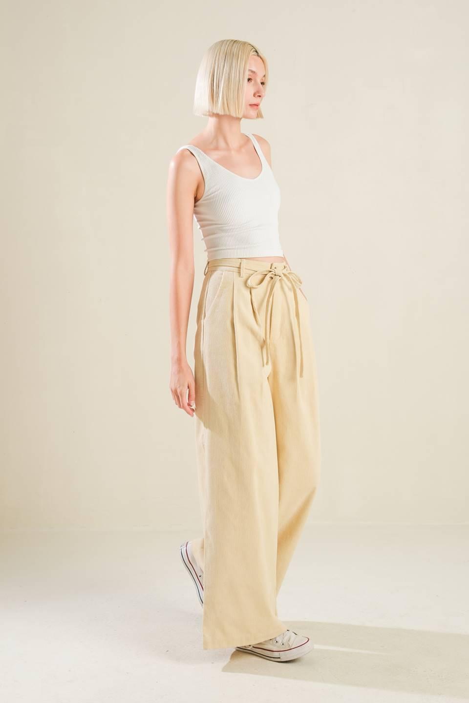 THE FAME WOVEN PANTS Flying Tomato