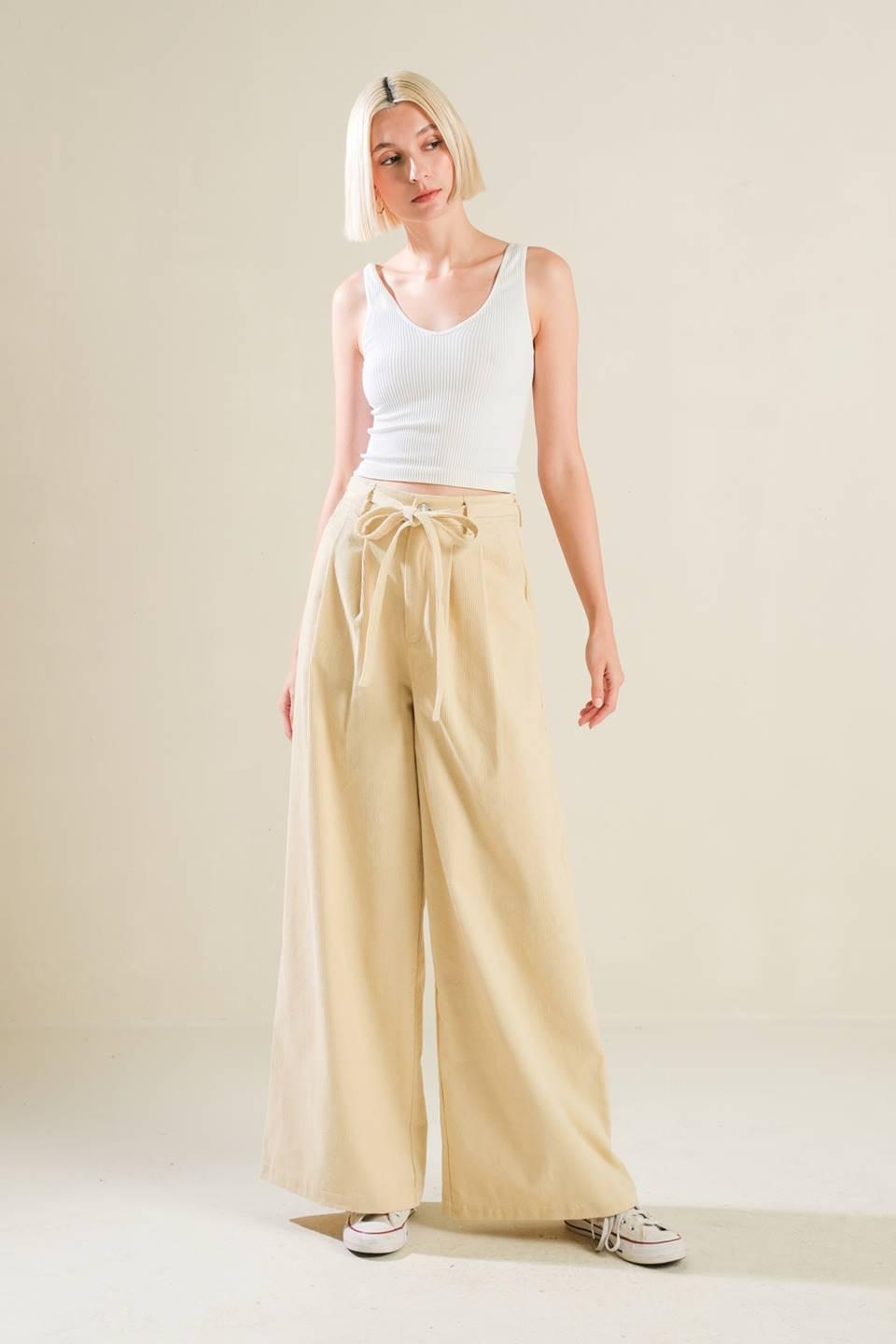 THE FAME WOVEN PANTS Flying Tomato