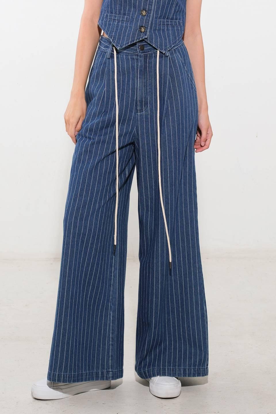 I STILL BELIEVE DENIM PANTS Flying Tomato