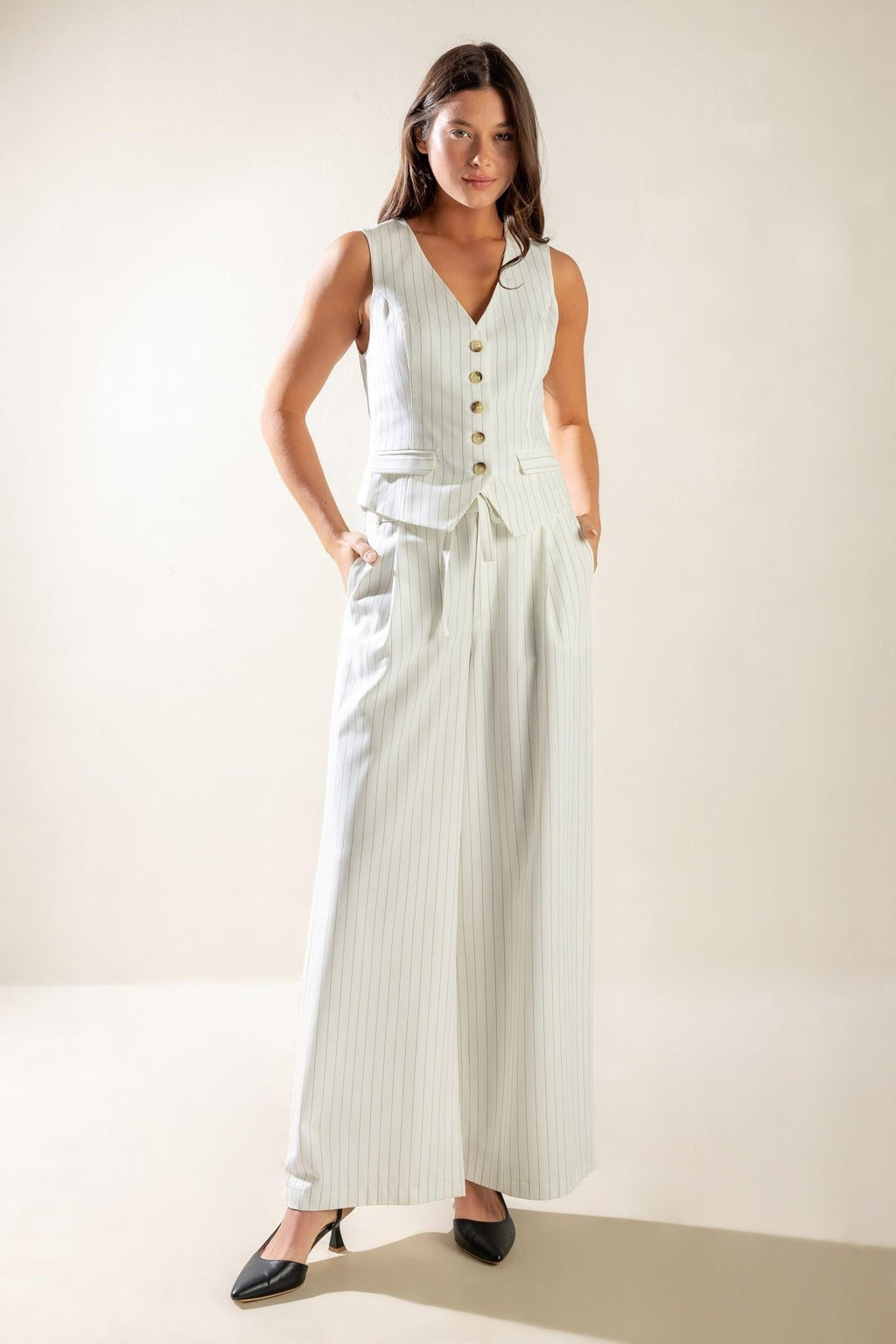 DINNER DATE WOVEN PANTS Flying Tomato