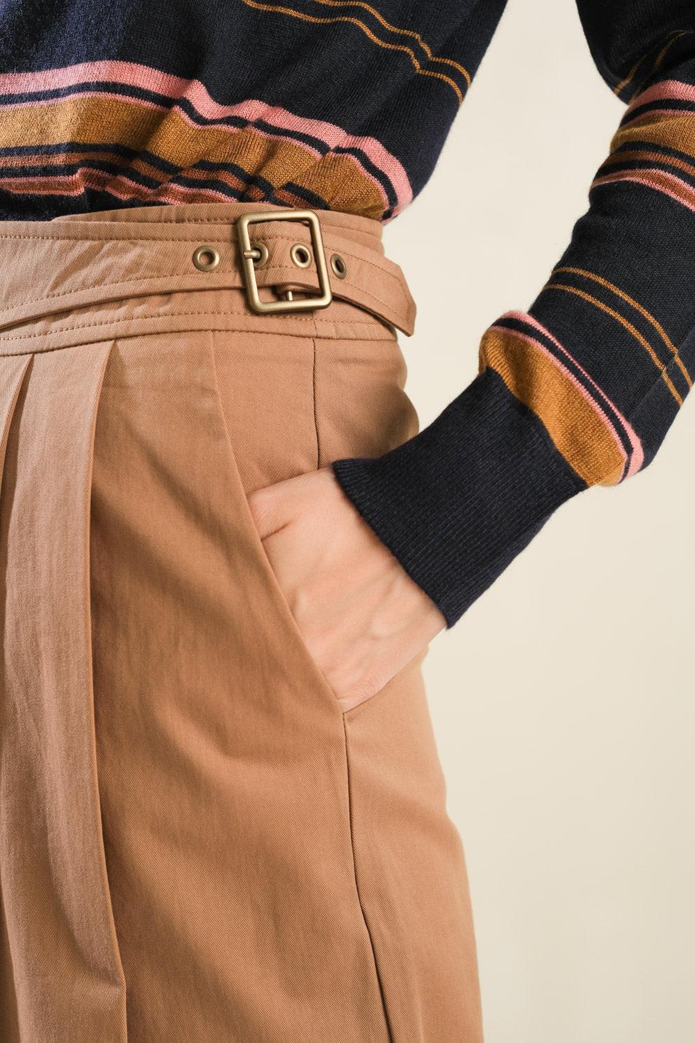 THE TIME IS RIGHT WOVEN PANTS Flying Tomato