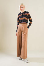 THE TIME IS RIGHT WOVEN PANTS Flying Tomato
