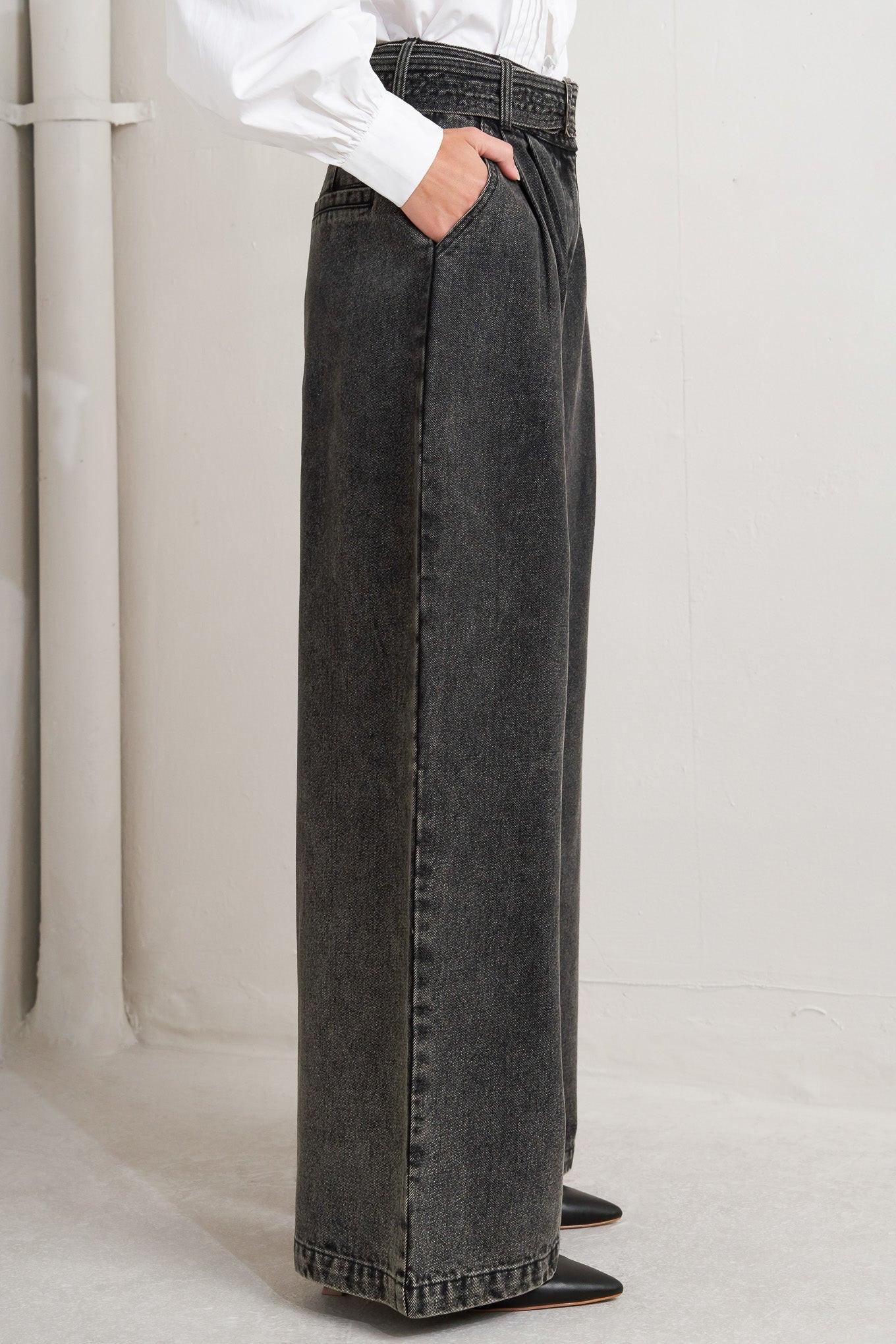 THINK OF ME DENIM PANTS Flying Tomato