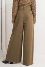 ELEGANCE UNVEILED WOVEN PANTS Flying Tomato