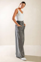 EXPLORING THE CITY DENIM PANTS Flying Tomato