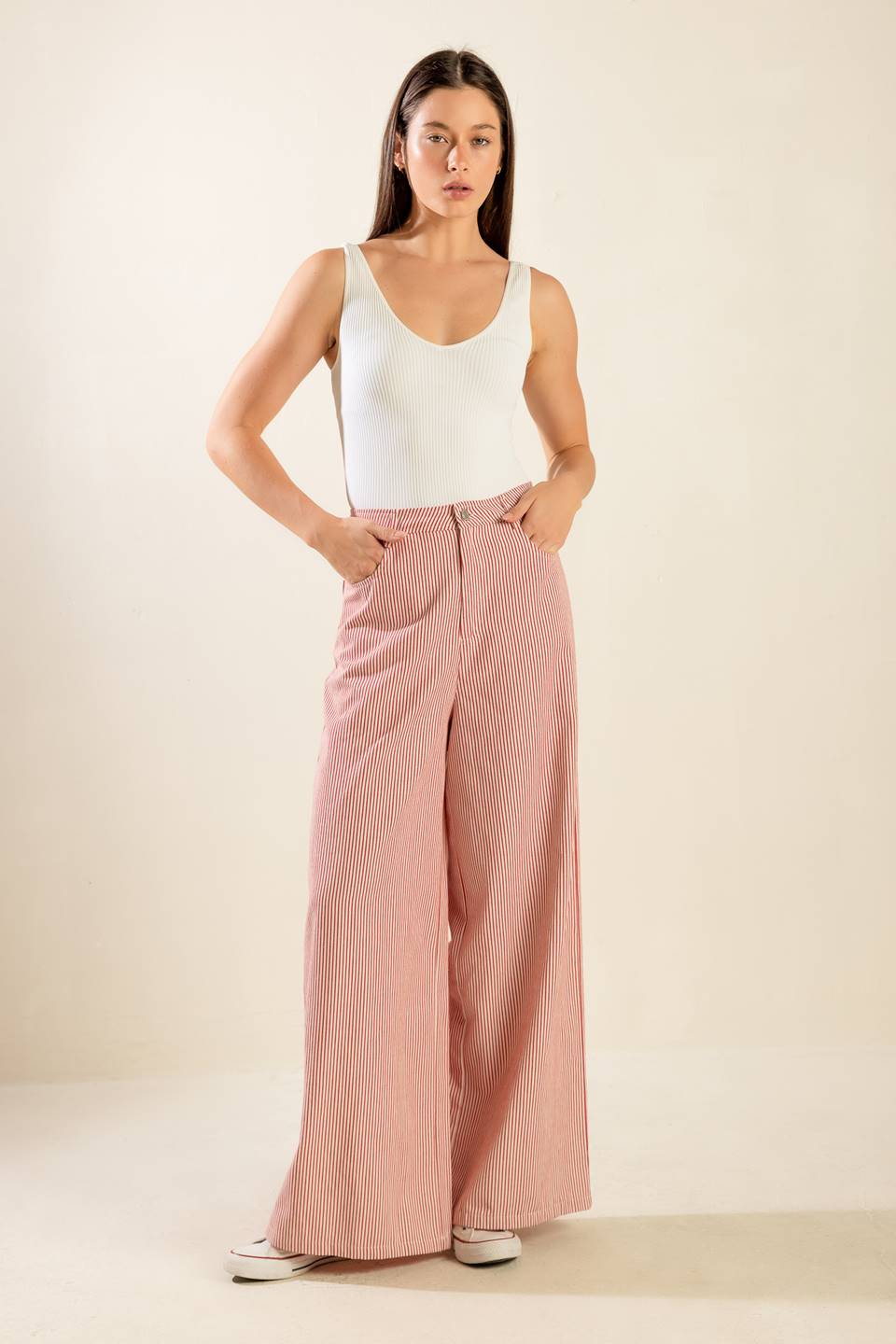 HONESTLY LOVE YOU TWILL PANTS Flying Tomato