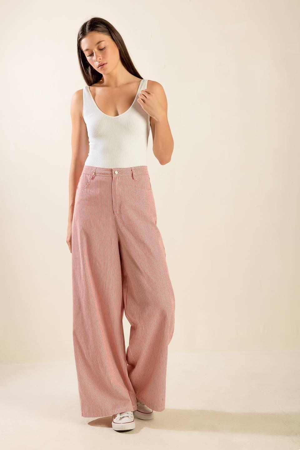HONESTLY LOVE YOU TWILL PANTS Flying Tomato
