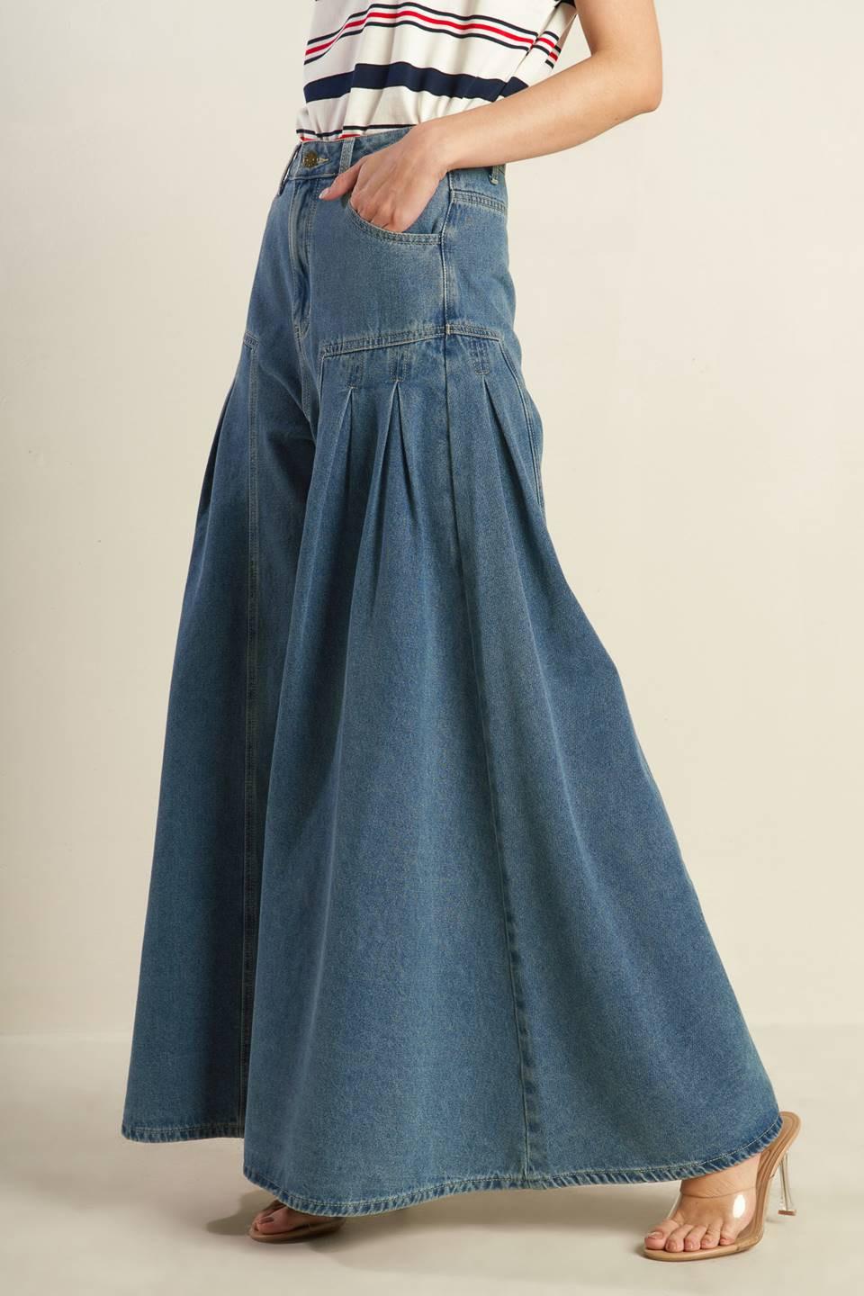 EFFORTLESS EDGE DENIM PANTS Flying Tomato