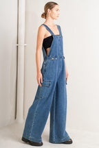 LET ME TALK DENIM CARGO PANTS Flying Tomato