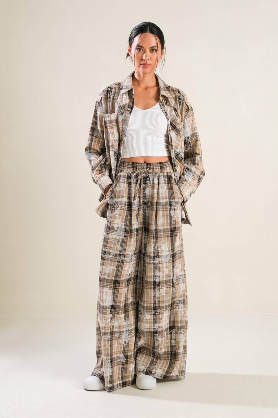 TIMELESS CHARM WOVEN PANTS Flying Tomato