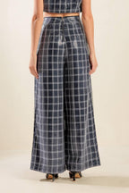 TRAVELING FAR NAVY SEQUIN PANTS Flying Tomato