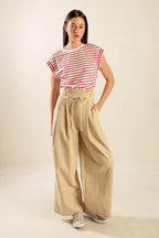 FINALLY OVER WOVEN PANTS Flying Tomato