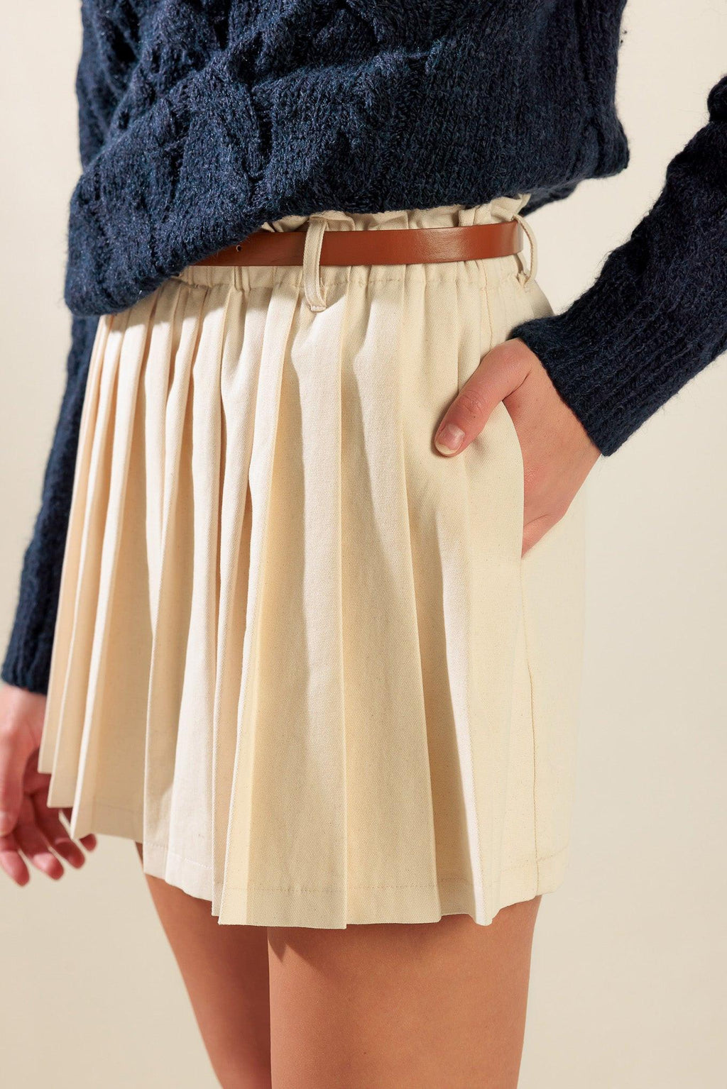 ONLY IN MY HEART WOVEN SKORT Flying Tomato