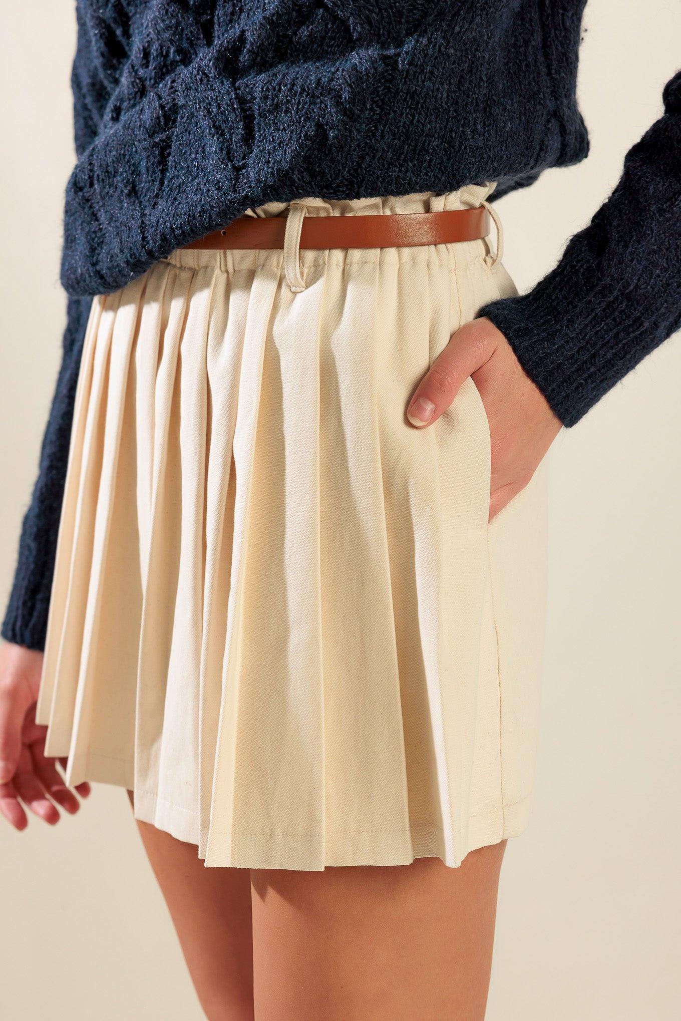 ONLY IN MY HEART WOVEN SKORT Flying Tomato