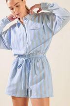 HOLD ME CLOSE WOVEN ROMPER Flying Tomato