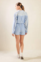 HOLD ME CLOSE WOVEN ROMPER Flying Tomato
