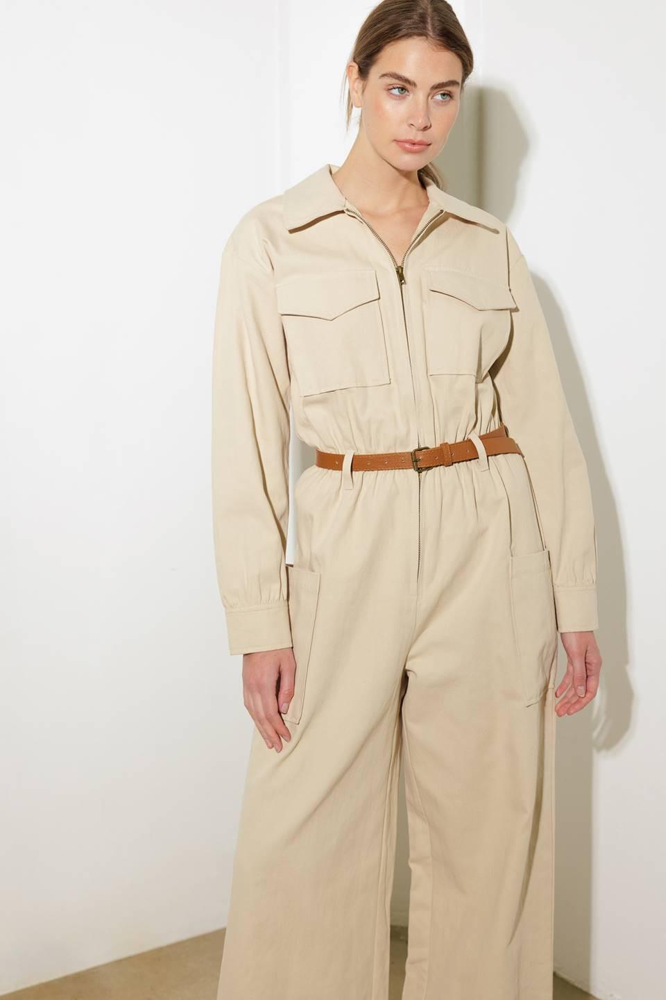 WHEN IT HAPPENS WOVEN JUMPSUIT Flying Tomato