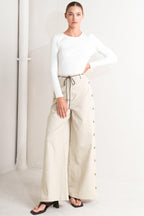 CONTEMPORARY EDGE WOVEN PANTS Flying Tomato