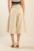 DRIFTING CURRENTS WOVEN CULOTTE PANTS Flying Tomato