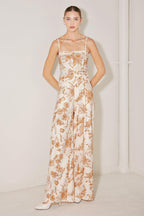 TUSCAN BOTANICA WOVEN JUMPSUIT Flying Tomato
