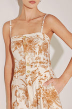 TUSCAN BOTANICA WOVEN JUMPSUIT Flying Tomato
