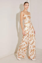 TUSCAN BOTANICA WOVEN JUMPSUIT Flying Tomato