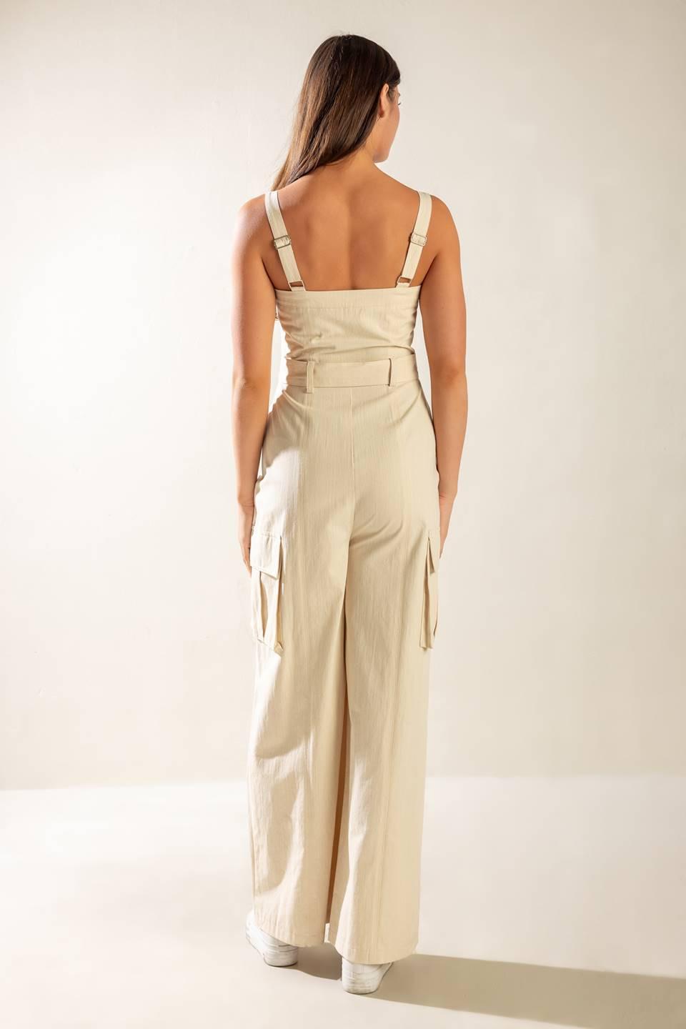LOVE SOMEBODY WOVEN JUMPSUIT Flying Tomato
