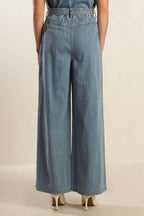 WONDERING WHY LIGHT DENIM PANTS Flying Tomato