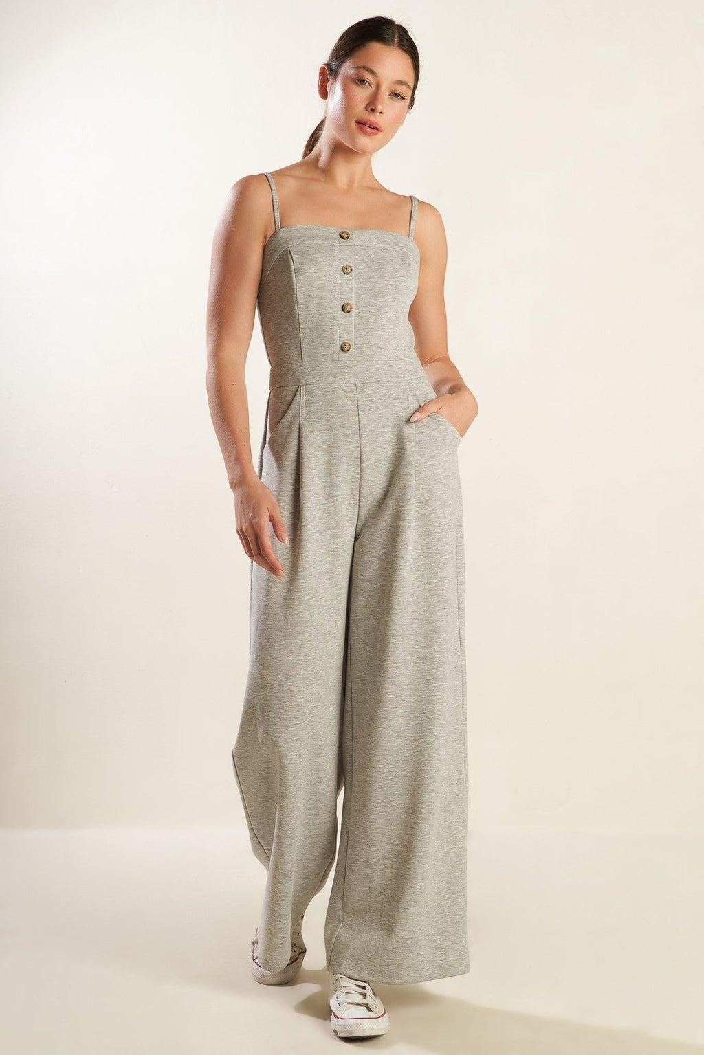 THE SECRET OF US KNIT JUMPSUIT Flying Tomato