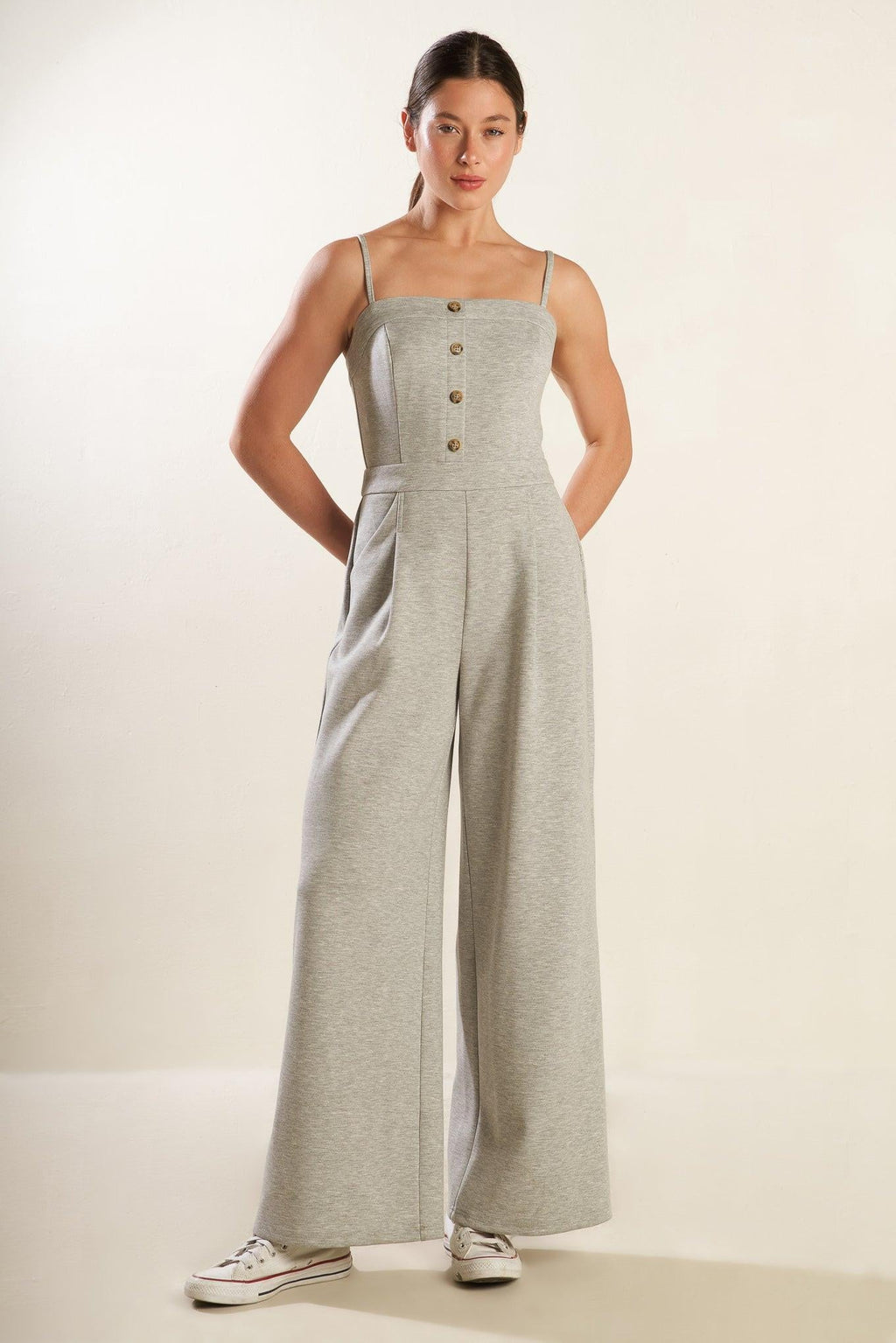 THE SECRET OF US KNIT JUMPSUIT Flying Tomato