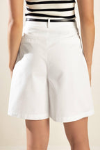 CITY STROLLS WOVEN BERMUDA SHORTS Flying Tomato