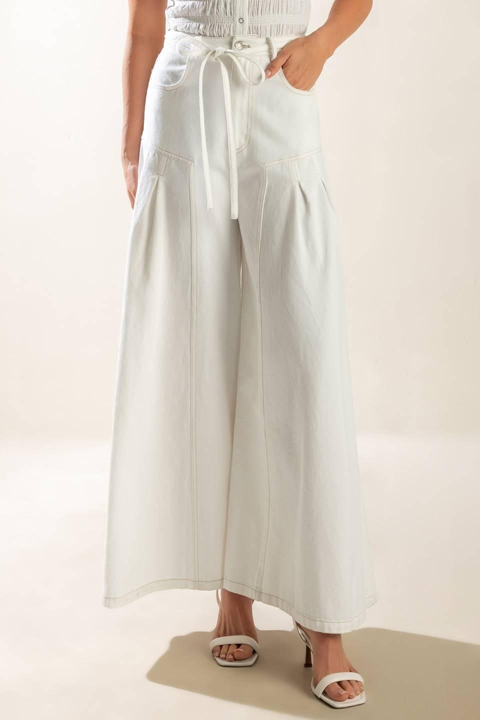 EVERY SUNDAY WHITE WOVEN PANTS Flying Tomato