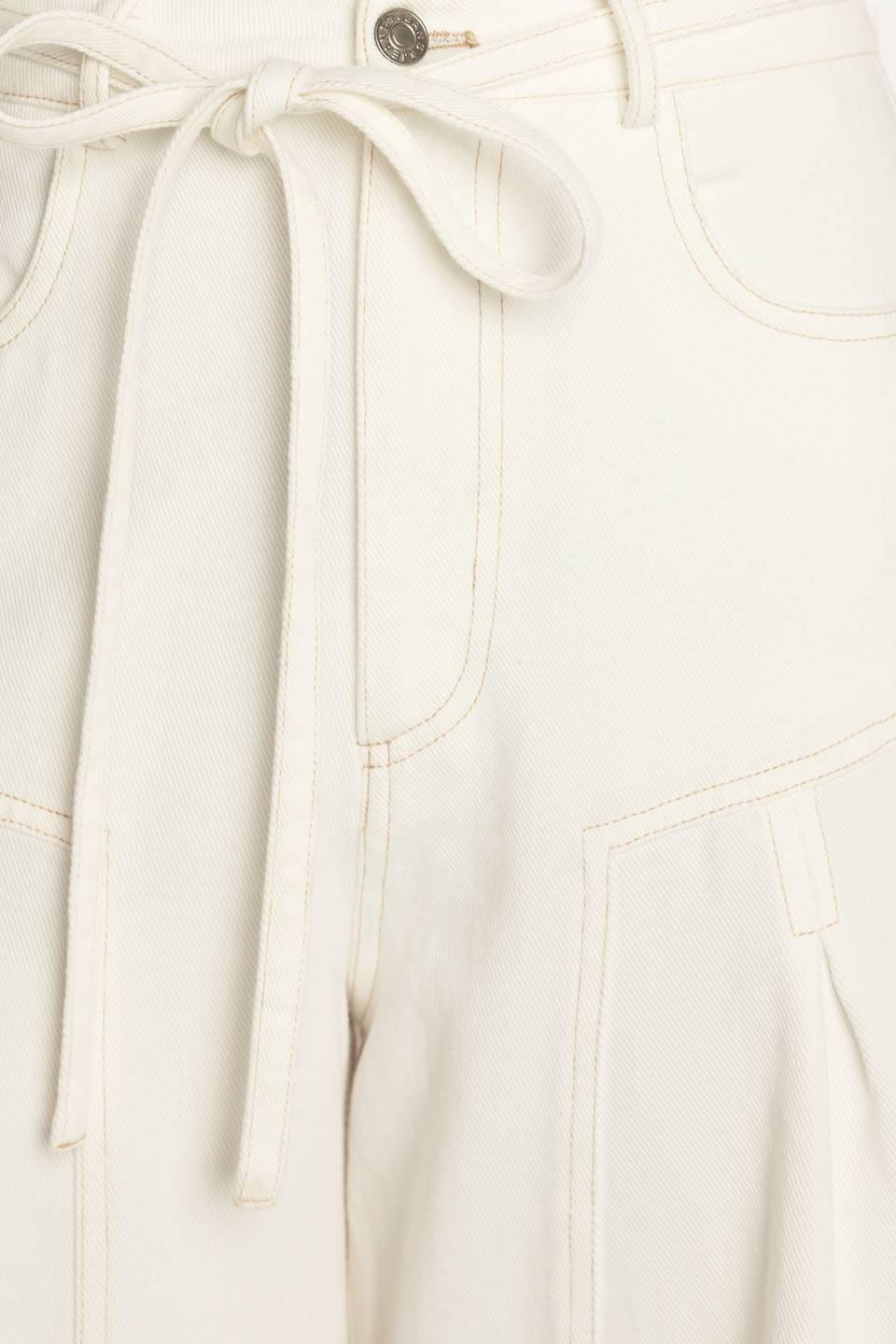 EVERY SUNDAY WHITE WOVEN PANTS Flying Tomato