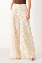 DELICATE BEAUTY WOVEN LACE PANTS Flying Tomato