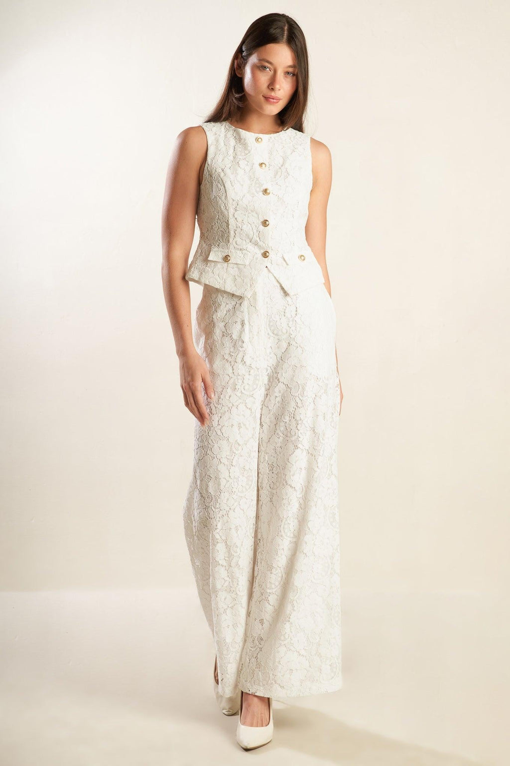 WE TRUST YOU WOVEN LACE PANTS Flying Tomato