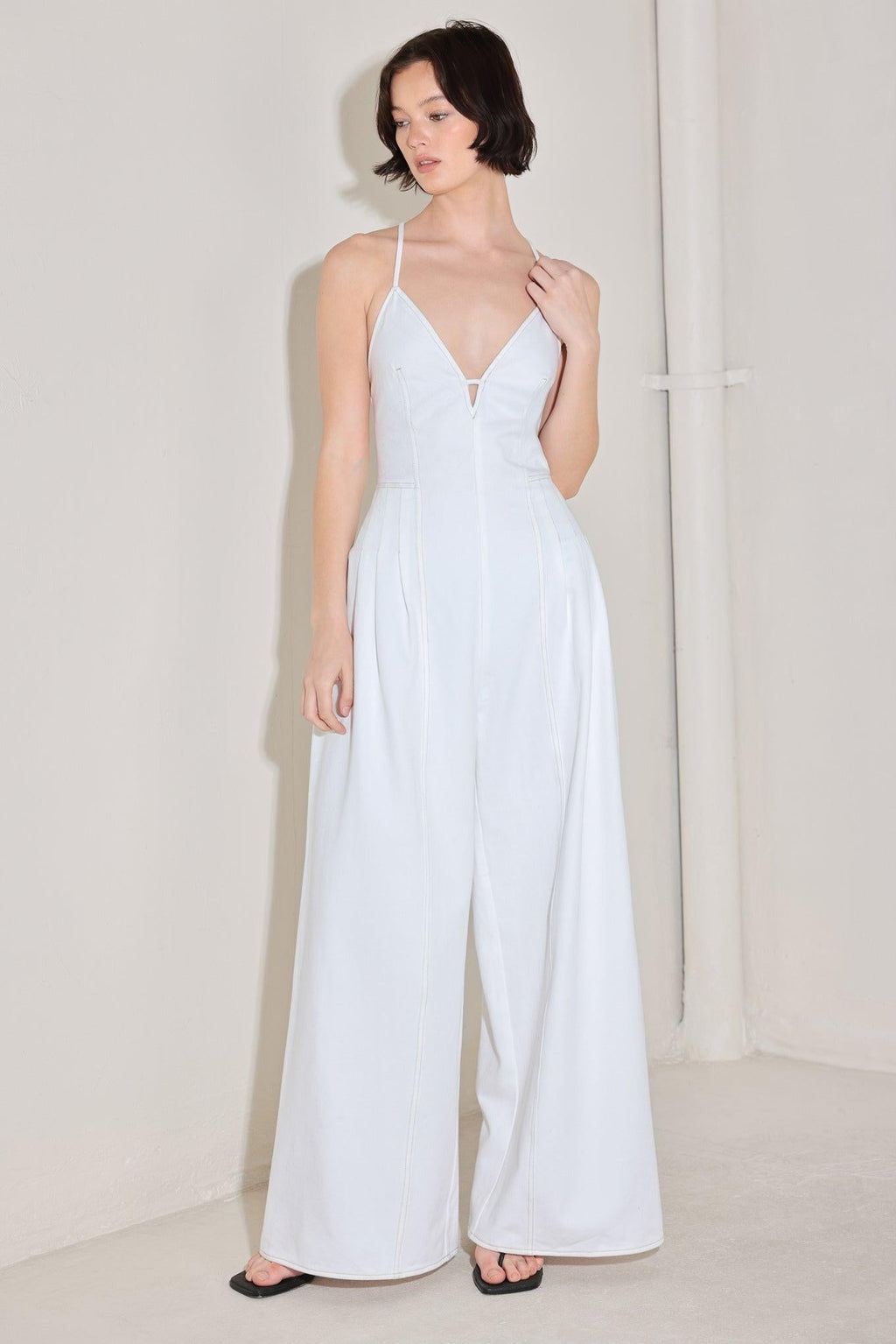 SERENE SEDUCTION WOVEN JUMPSUIT Flying Tomato