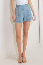 ANGEL WINGS AND CHAMOMILE WOVEN SKORT Flying Tomato