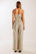 JUST THE BEGINNING WOVEN JUMPSUIT Flying Tomato