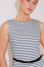 A PRECIOUS LIFT NAVY KNIT ROMPER Flying Tomato